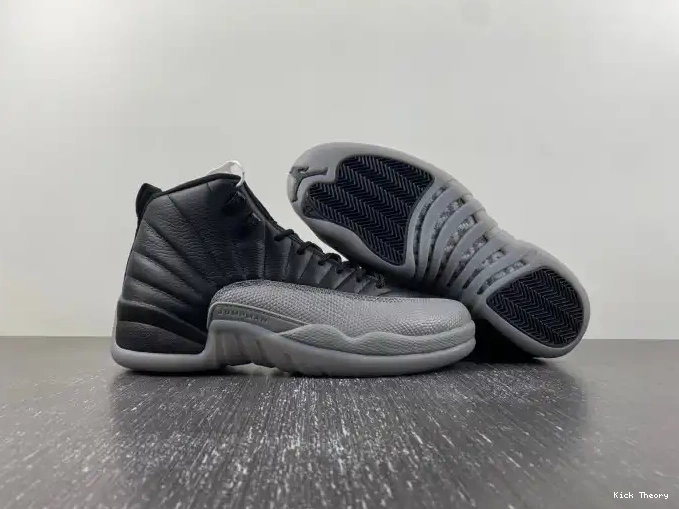 Kicktheory Wolf CT8013-019 Grey Air 12 Black Jordan 0606